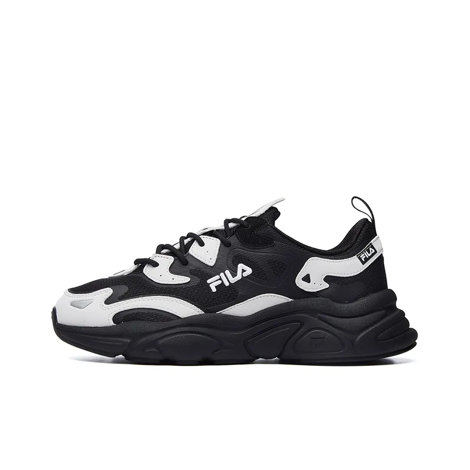 FILA Mars 1 Амортизация устойчивость к истиранию дышащий низкий верх повседневная обувь женский черный