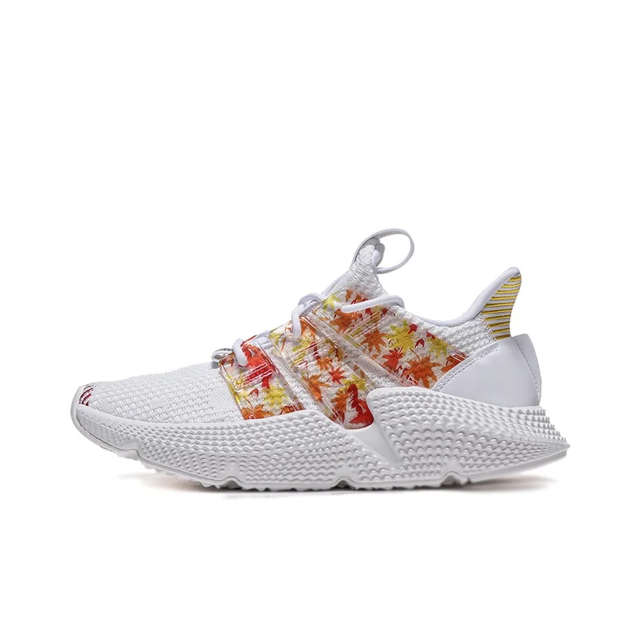 Adidas Originals PROPHERE Slip Resistant Abrasion Resistant Низкий Топ Casual Женский Белый Красный Желтый