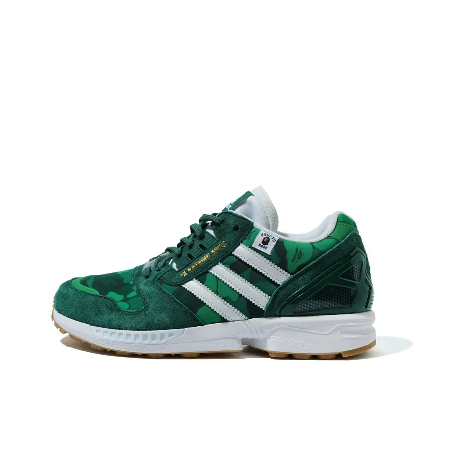 Adidas Bape X Undefeated X Zx 8000 'A ZX Series   Green Camo'