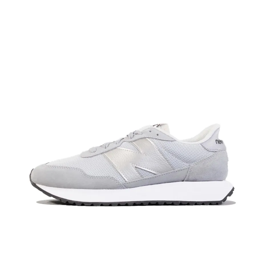 New Balance NB 237 Low Топ Casual Женский Серый Серебряный