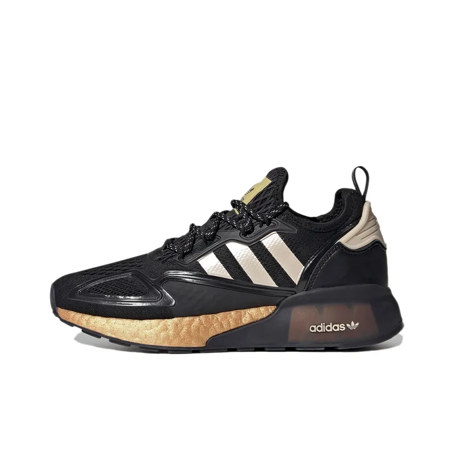 Adidas Zx 2K Boost Black Gold Metallic Women's Women's