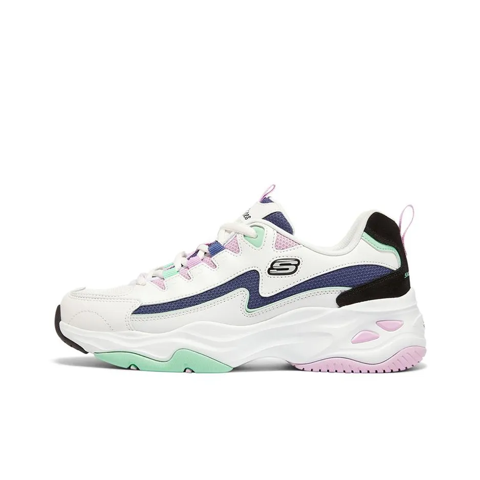 Skechers D'LITES 4.0 Low Top Casual Shoes Women's Multicolor