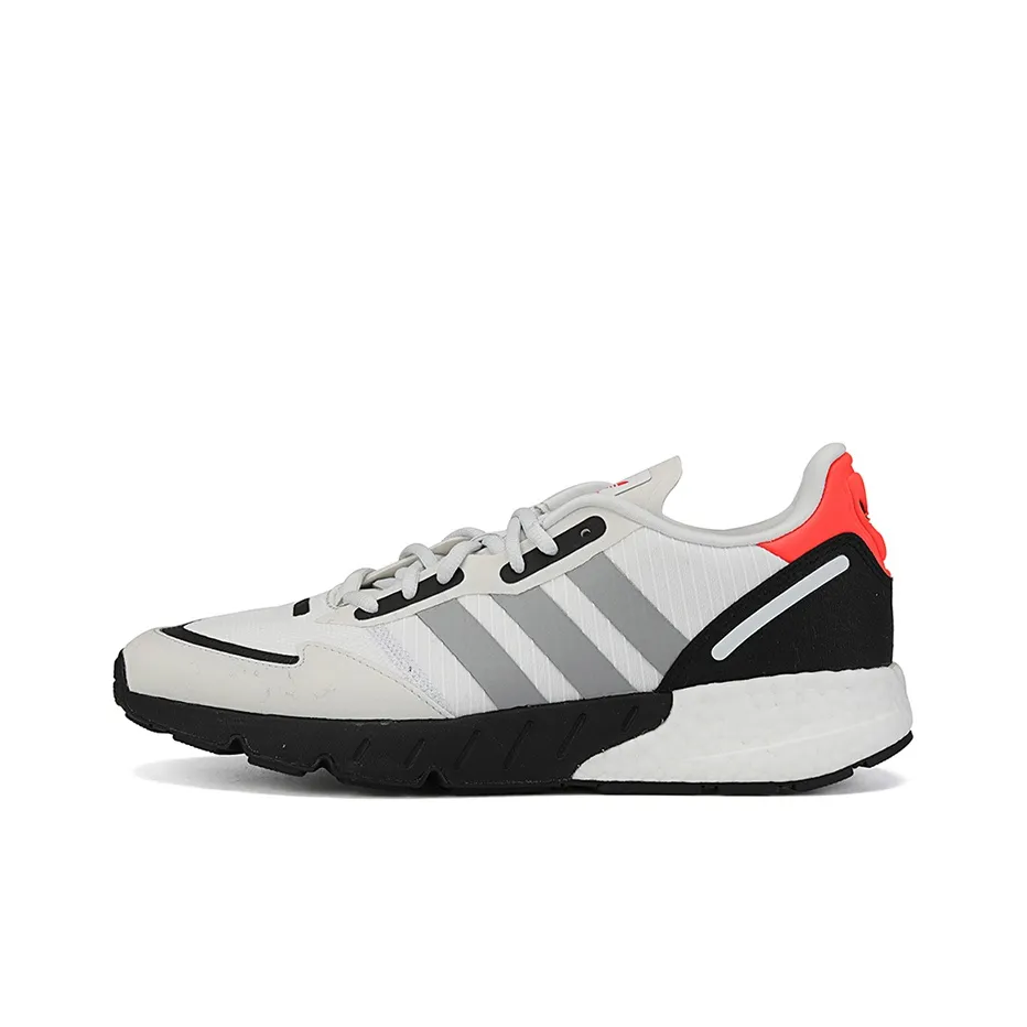 Adidas Originals Zx 1K Boost 'Crystal White Silver Metallic Black'