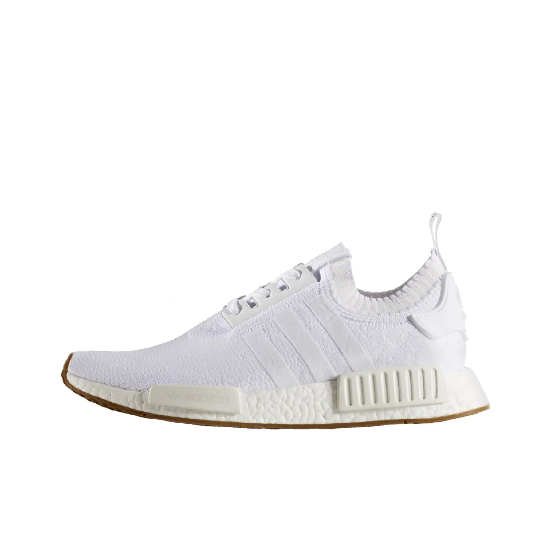 Adidas Originals NMD_R1 Gum Пачка Белый Shock Absorbers Slip Resistant Низкий Топ Повседневная Обувь Унисекс Белый
