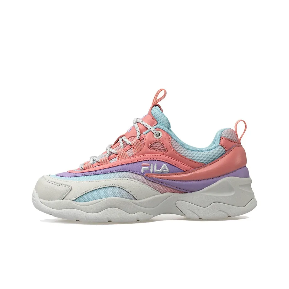 FILA FUSION Ray Casual Shoes Women's Low Top Flamingo Pink/Lavender