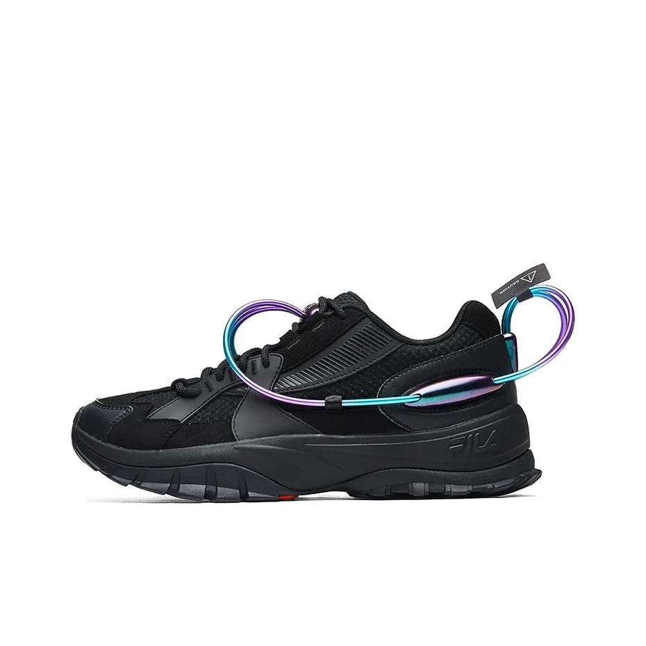 FILA FUSION Hit 3000 Low Top Casual Shoes Men's Black