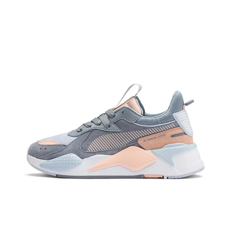 PUMA RS X Reinvent Low Топ Кэжуал Женский Серый Розовый