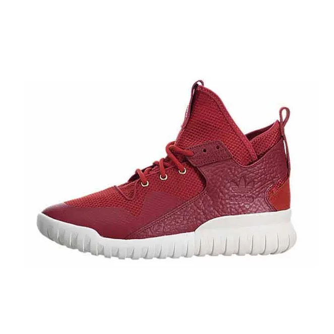 Adidas Originals Tubular Slip-Resistant MID Топ Casual Unisex Red