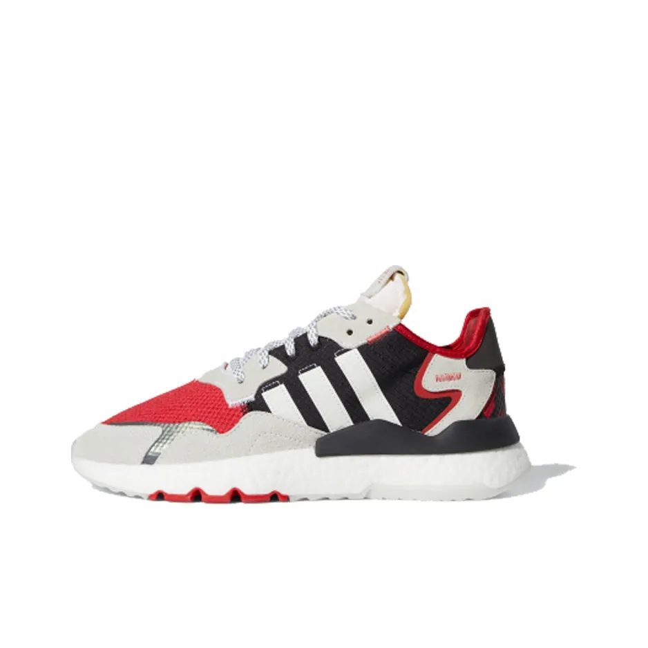 Adidas Originals Nite Jogger Амортизация Быстросохнущий Низкий Топ Повседневный Мужской Черный