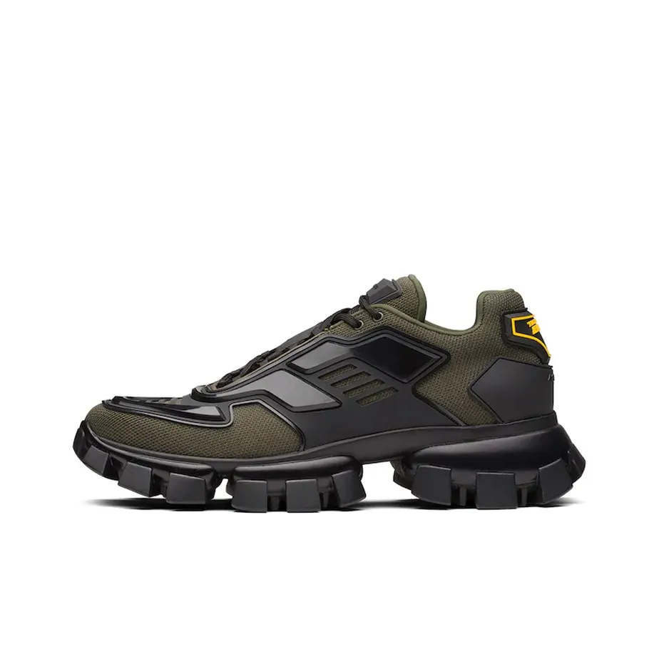 PRADA Cloudbust Thunder Non slip Lightweight Low Top Casual Shoes Men's Army Green