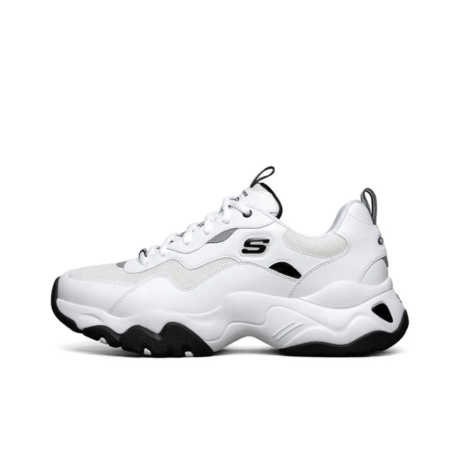 Skechers D'LITES 3,0 Low Топ Повседневная обувь Мужская Белая