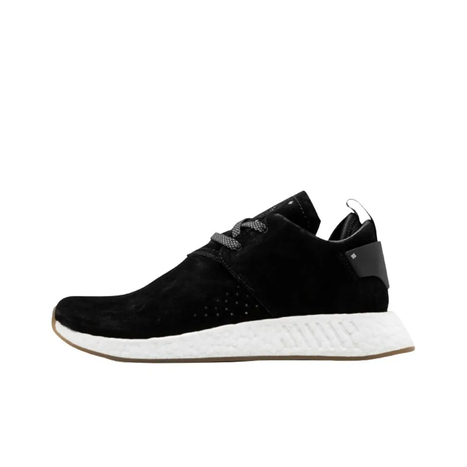 Adidas Originals NMD CS2 Suede Black Non Slip Lightweight Low Top Casual Unisex Black Adidas Originals NMD CS2 Замша Черный Без Слип Легкий Низкий Топ Повседневный Унисекс Черный