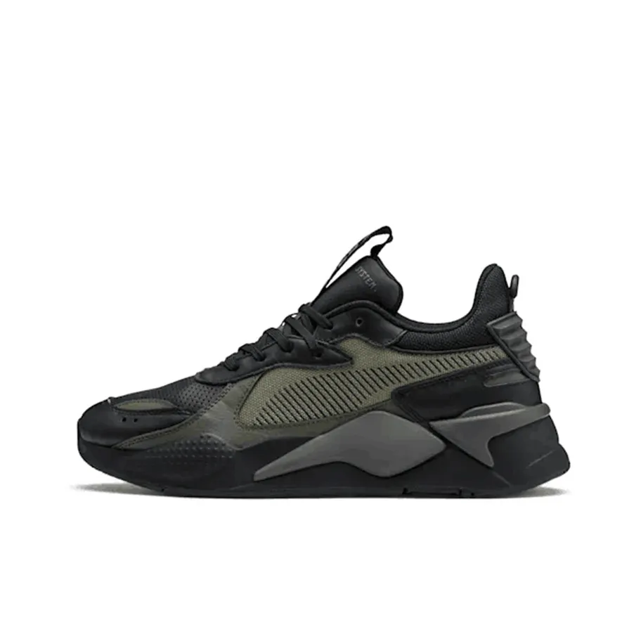PUMA RS X Winterised Trainers MID Топ Кэжуал Мужской Оливково-зеленый