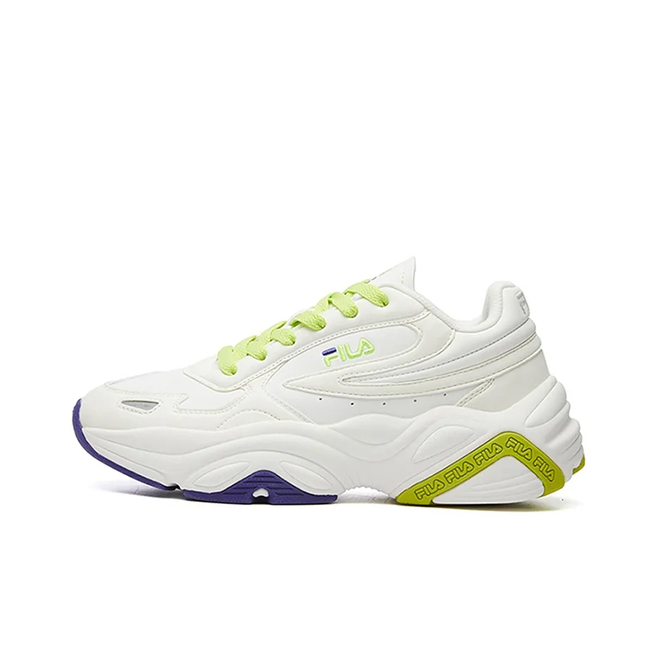 FILA Morden Chic FMC 'White Yellow' Women's