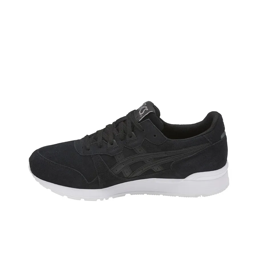 Asics Gel Lyte Abrasion Resistant Low Top Casual Shoes Men's Black Gray