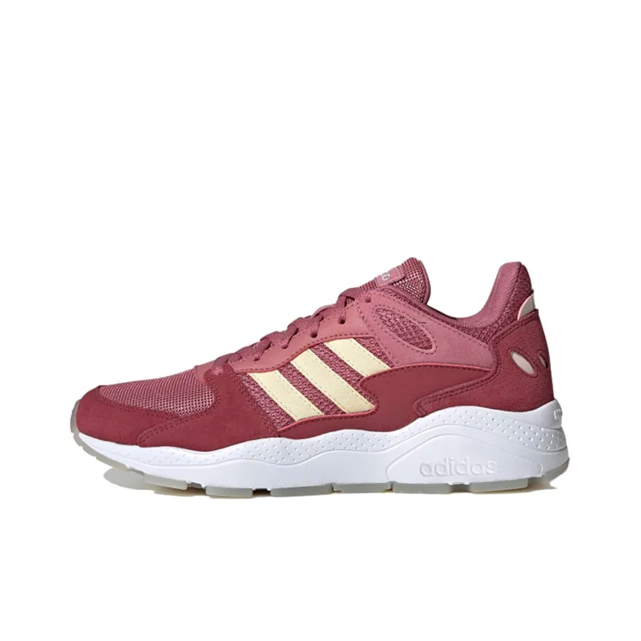 ADIDAS NEO CHAOS Дышащий Низкий Топ Casual Женский Красный Желтый