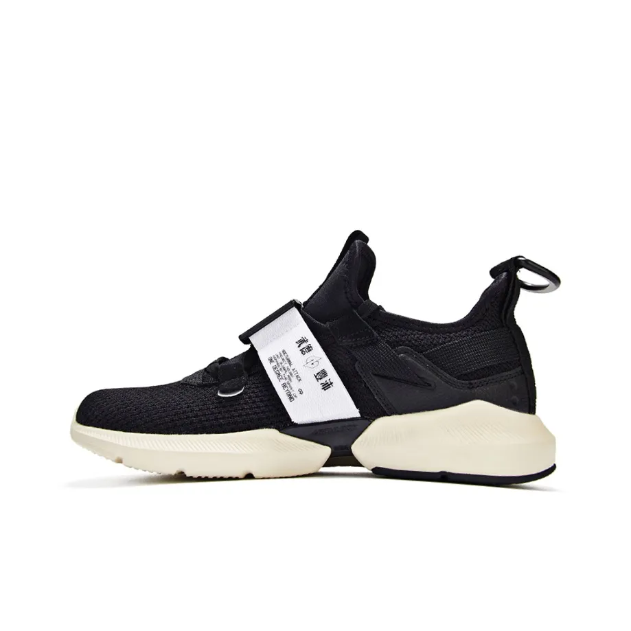 361° Низкий топ Спортивная повседневная обувь Мужская Черный Белый