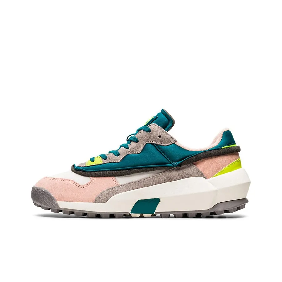 Onitsuka Tiger ADMIXAdmix Runner Deconstruction Амортизаторы Slip-resistant Низкий топ Повседневная обувь Unisex Розовый Серый