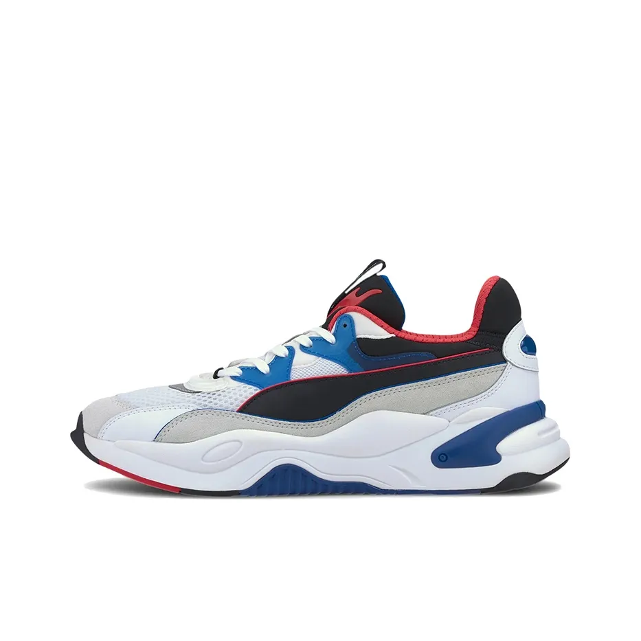PUMA RS 2K Internet Exploring MID Топ Повседневный Унисекс Белый Синий Серый