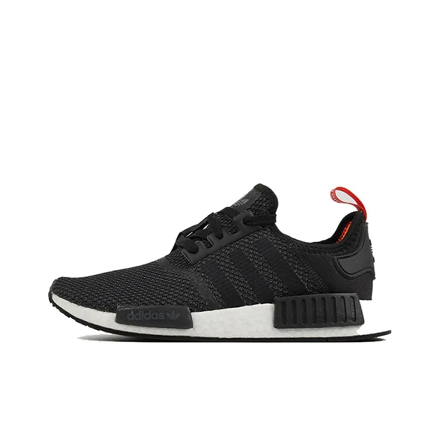 Adidas Originals NMD_R1 Нескользящий Легкий Низкий Топ Повседневный Унисекс Черный