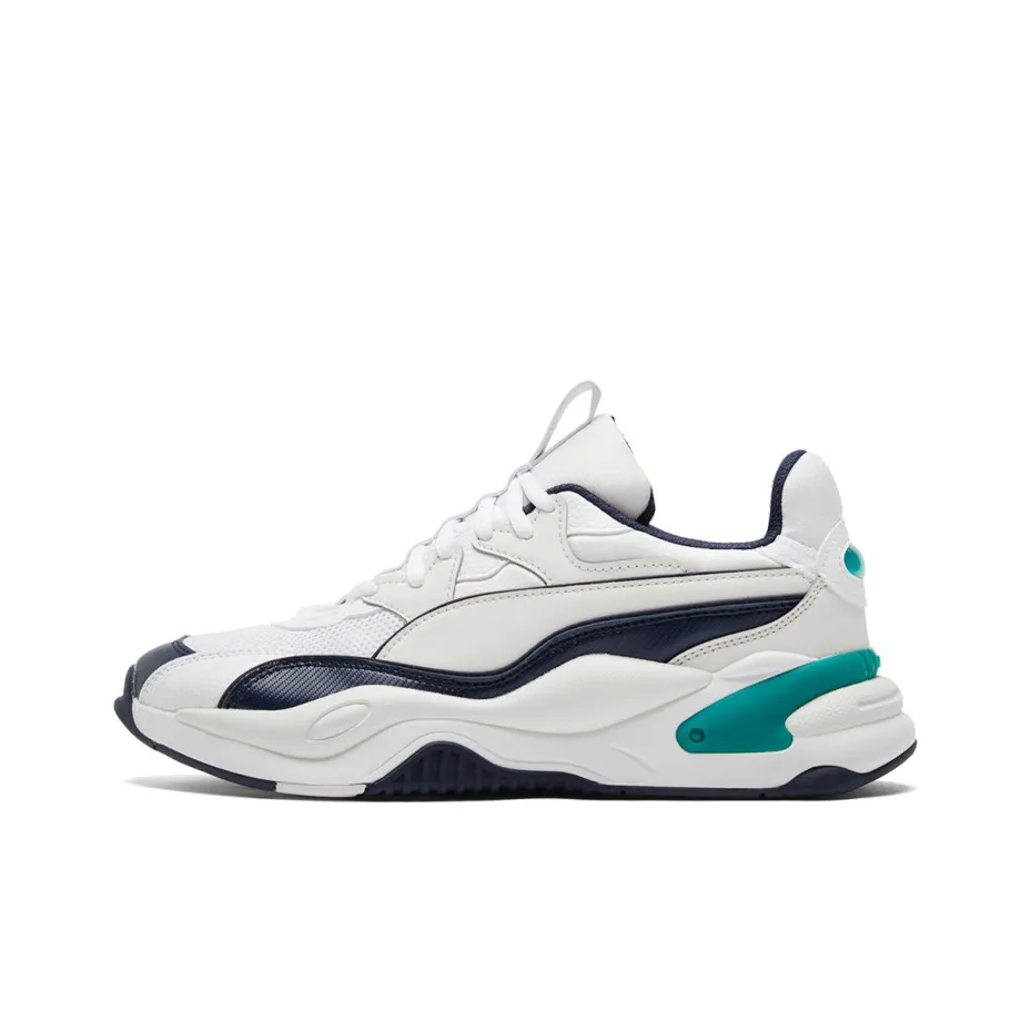 PUMA RS 2K Sahara Utility MID Топ Повседневный Мужской Белый Синий Зеленый