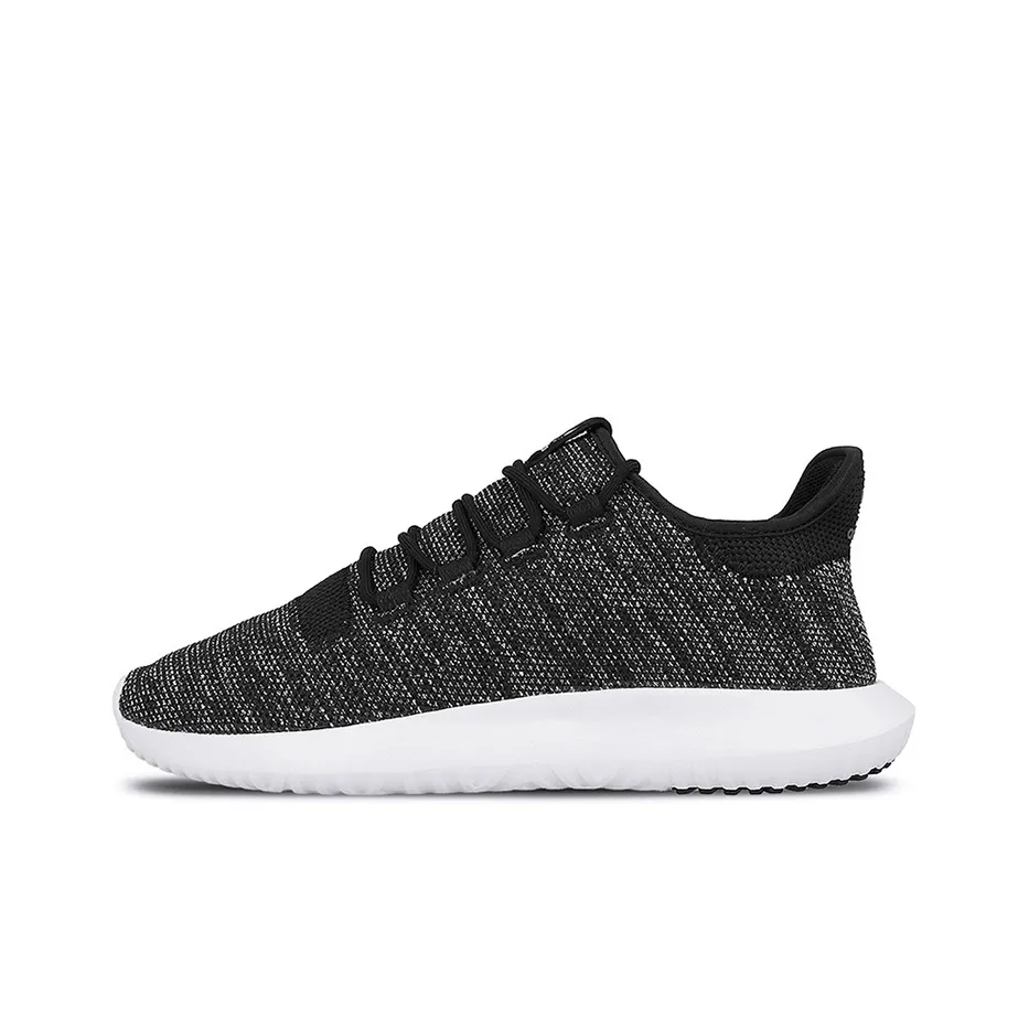 Adidas Originals Tubular Shadow KNIT Основной черный устойчивый к истиранию дышащий низкий верх повседневный унисекс черный белый