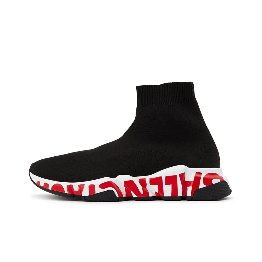 Balenciaga Graffiti Speed Red Sole