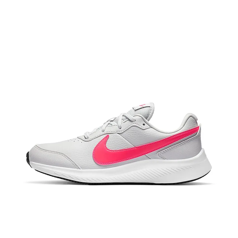 Nike Varsity Leather 'Grey Pink' Gs