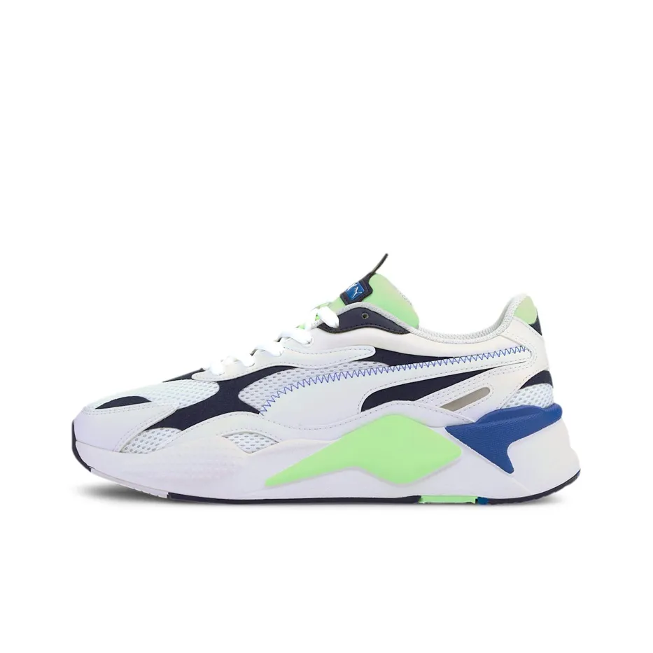 PUMA RS X Millennium Low Топ Casual Унисекс Белый Синий Зеленый
