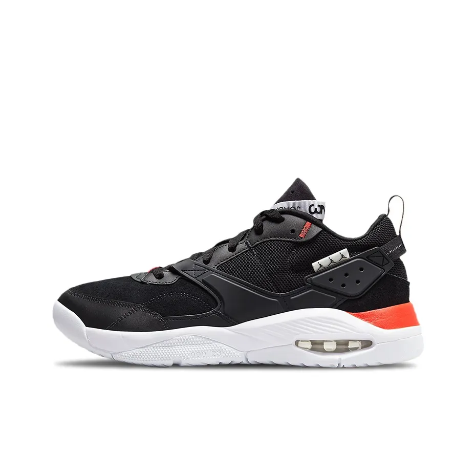 Jordan NFH Casual Shoes Men Low Top Black/Orange