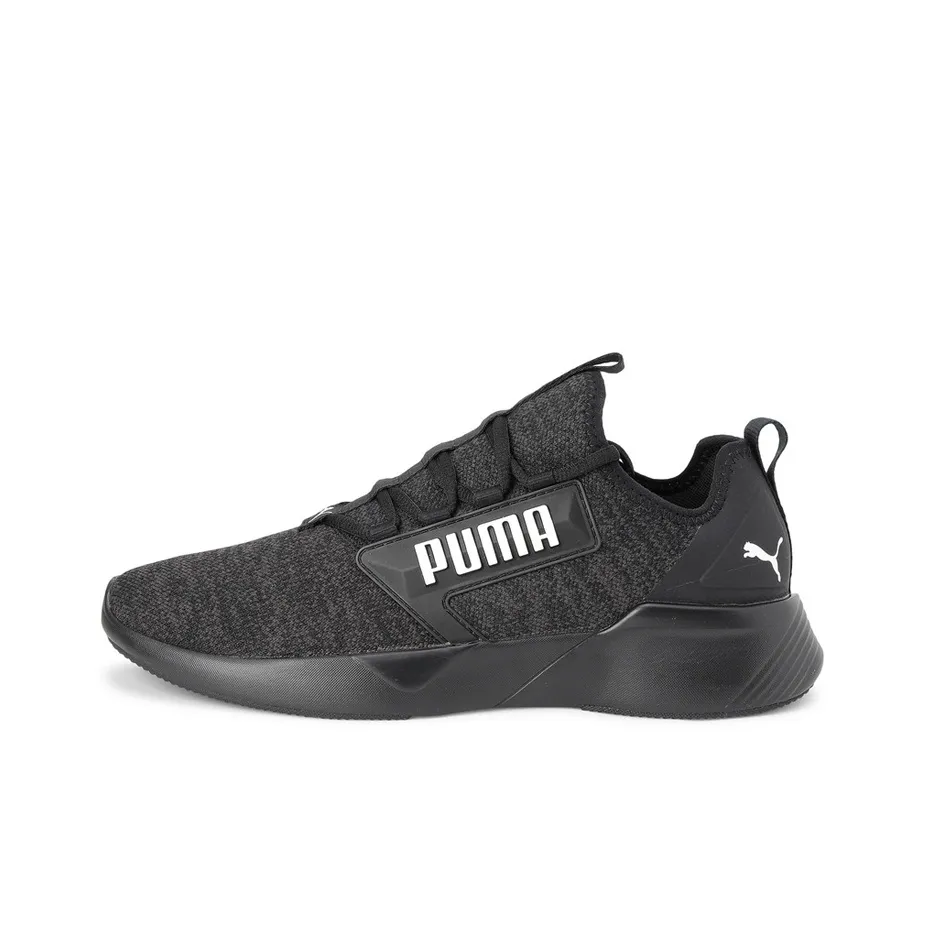 PUMA Retaliate KNIT Low Топ Спортивная Повседневная Обувь Мужская Черная