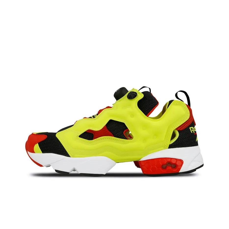 Reebok совместный Instapump Fury Citron Low Топ Casual Унисекс Желтый