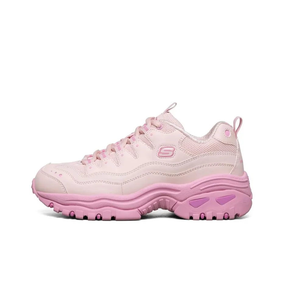 Skechers Energy Daddy Shoes Pink/Red Women's