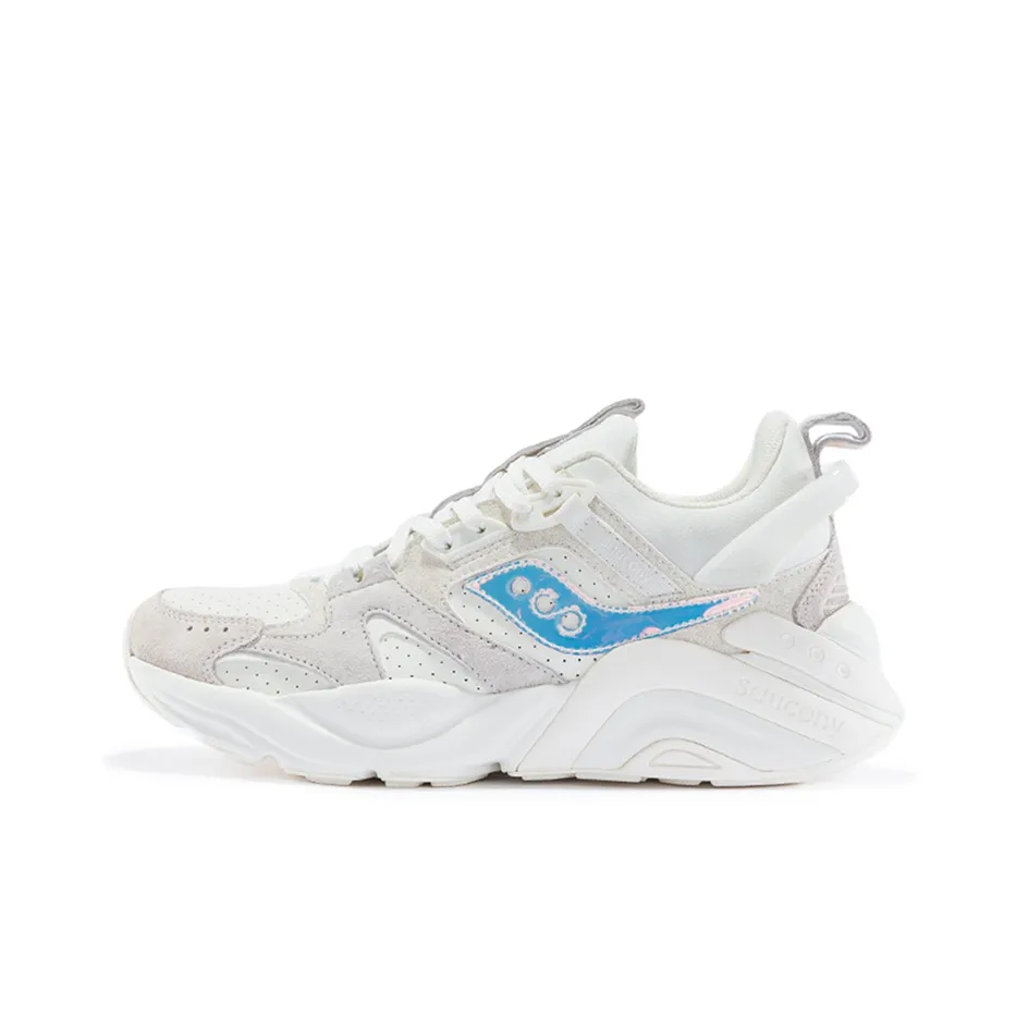 Saucony Gram 9000 Winter Cushioning Anti Slip Wear Resistant Breathability Low Top Casual Shoes Women's Ecru
