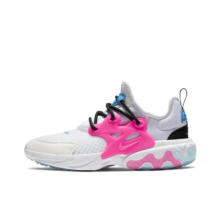 Nike React Presto 'White Hyper Pink' Gs