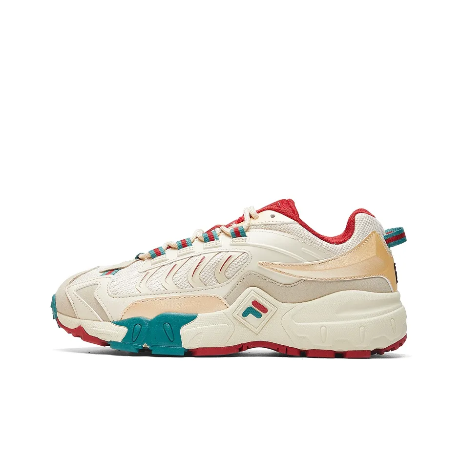 FILA Ravagement 1 Low Топ Кэжуал Женский Бежевый Цвет Меняющийся