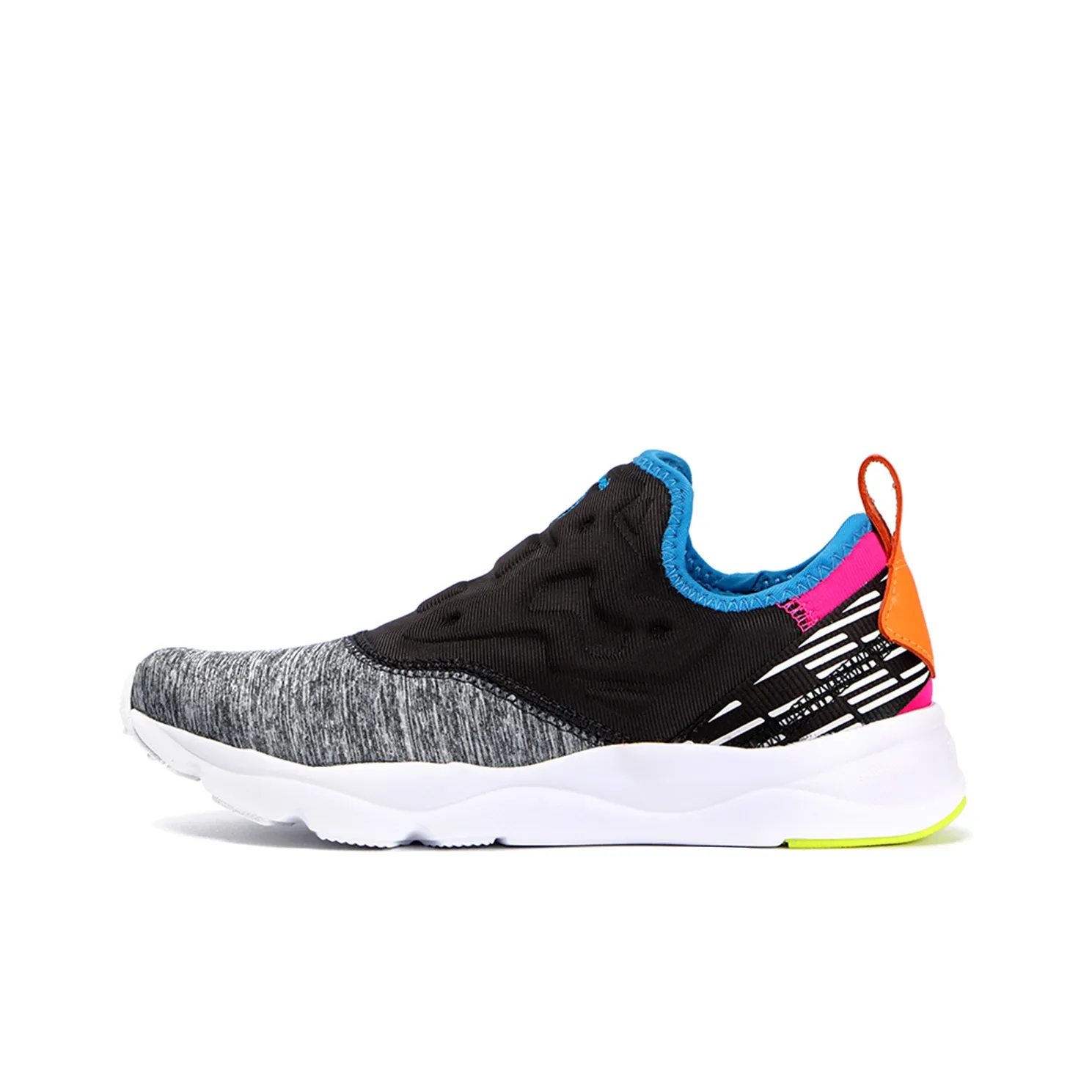 Reebok Women's FuryLite Slip On Lux 'Coal' Women's