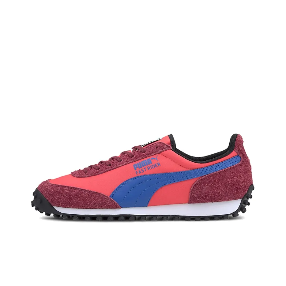 PUMA Fast Rider Fury Low Топ Повседневная обувь Унисекс Красный Синий Белый