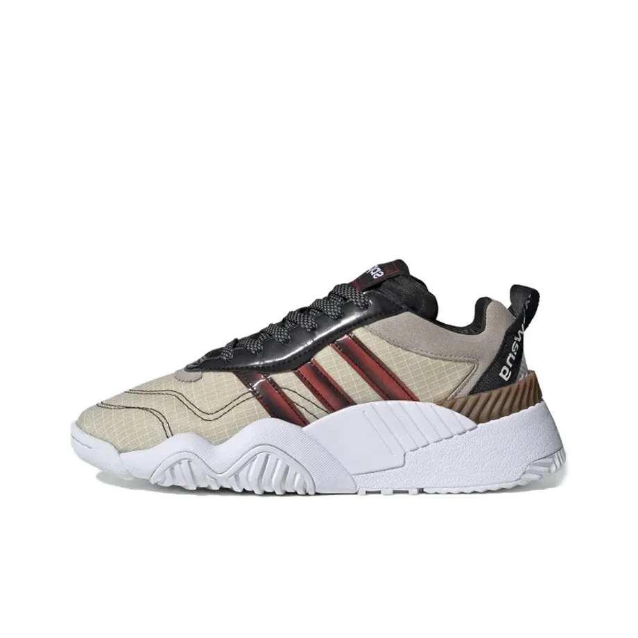 Burton Menswear Hvide sneakers med stribe