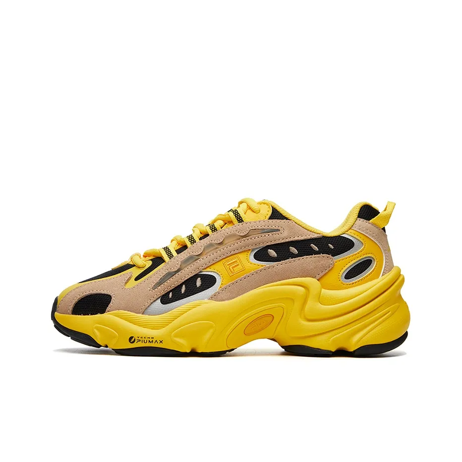 3.1 Phillip Lim x FILA PANTERA Low Top Casual Shoes Women's Black Yellow