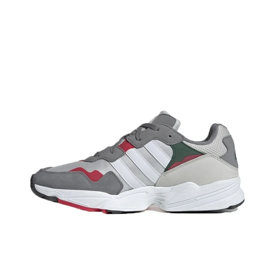 Adidas Originals YUNG 96 Non Slip Легкий Низкий Топ Casual Мужской Серый Красный