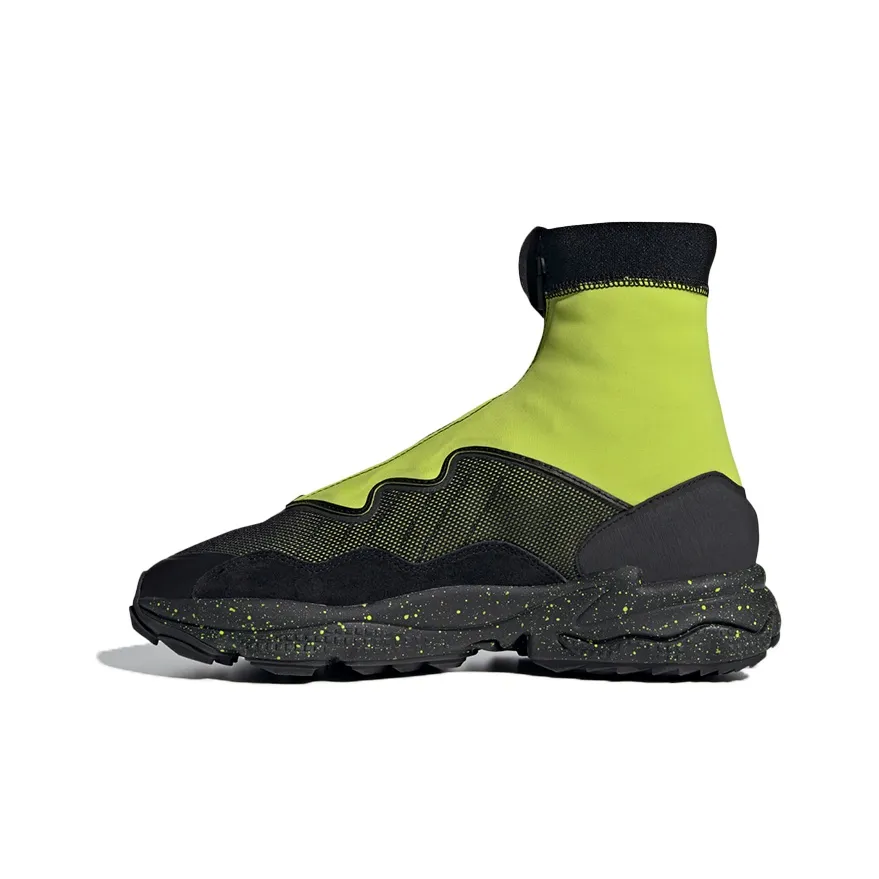 Adidas Originals Ozweego TR Stlt Дышащий Высокий Топ Casual Мужской Зеленый Черный