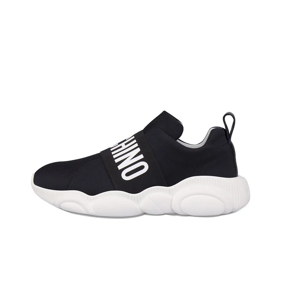 MOSCHINO Cushioning Anti-Slip And Wear-Resistant Low-Top Casual Shoes Women's Black