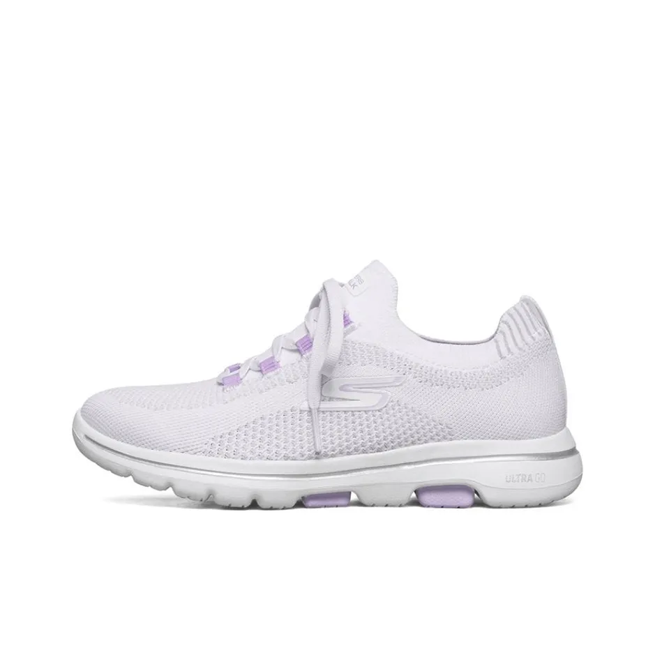 Skechers Go Walk 5 Low Top Casual Shoes Women's Lavender