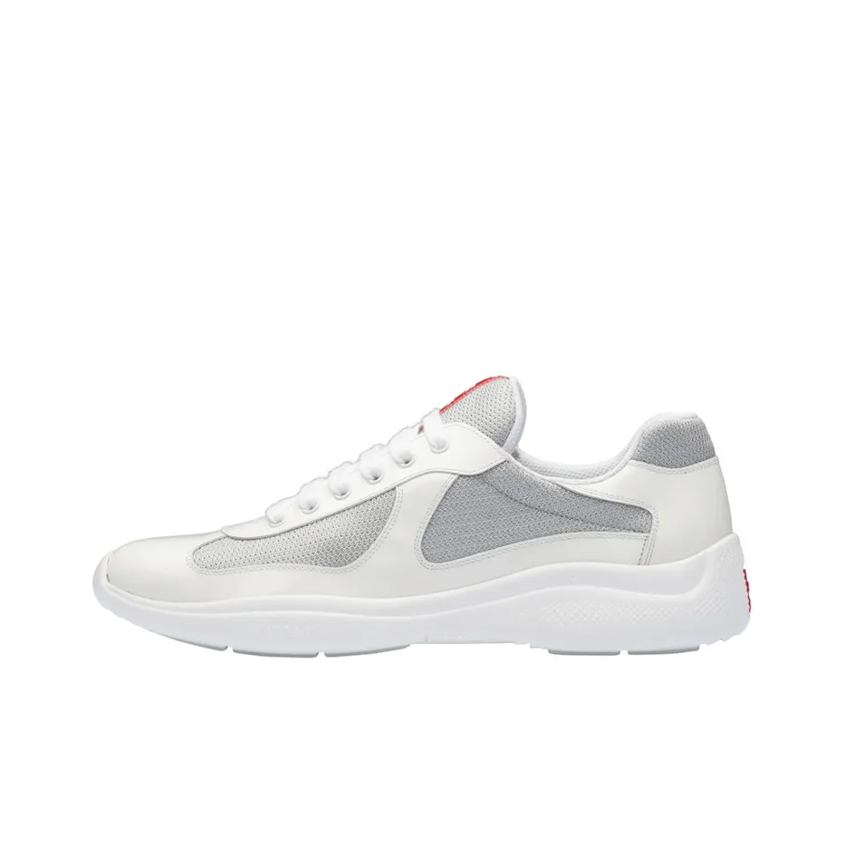 PRADA Americas Cup White Silver Red