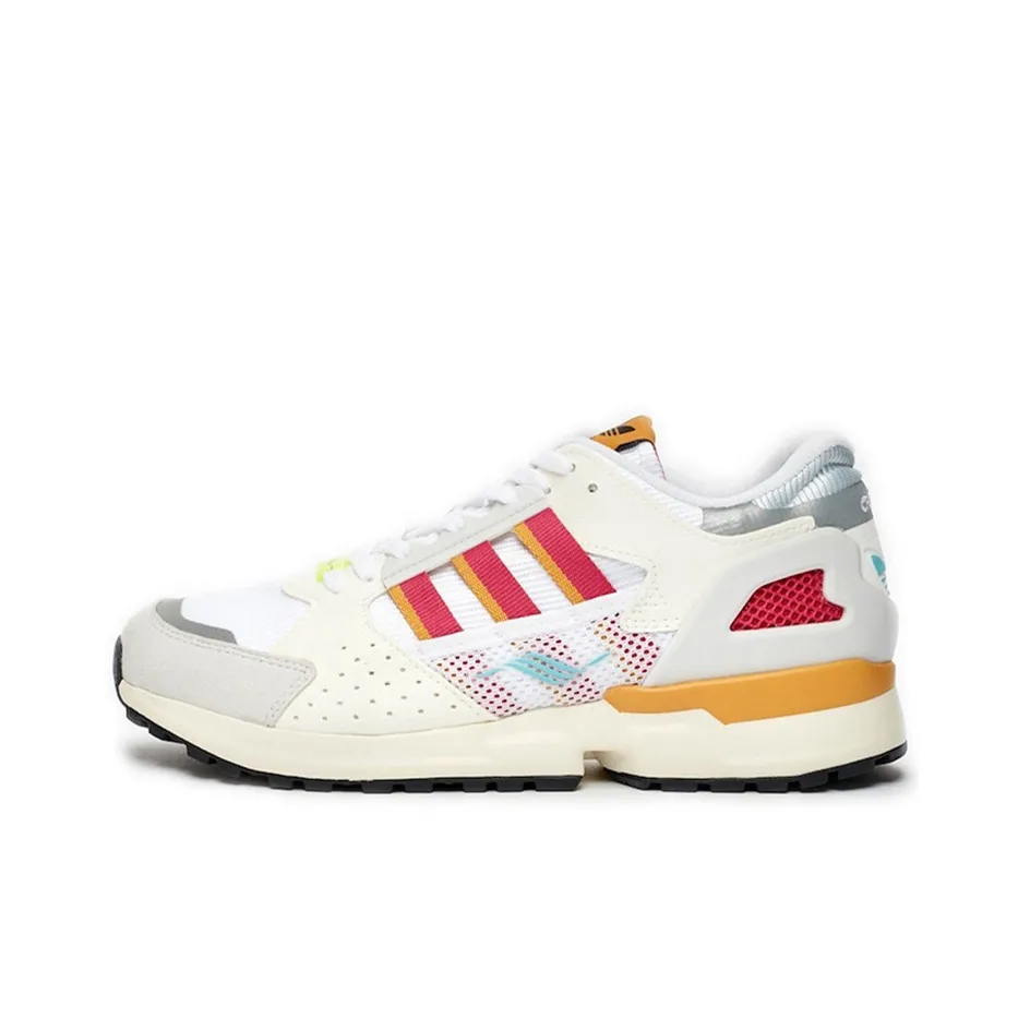 Adidas Originals ZX 10000C C Белый Амортизация And Дышащий Низкий Топ Повседневная обувь Мужская Белый