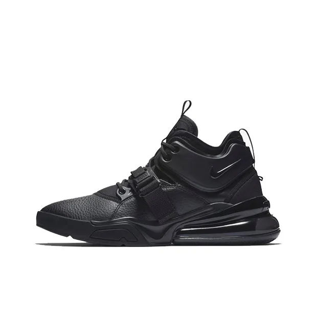 Nike Air FORCE 270 Амортизаторы Slip-resistant MID Повседневная обувь Мужская Черная