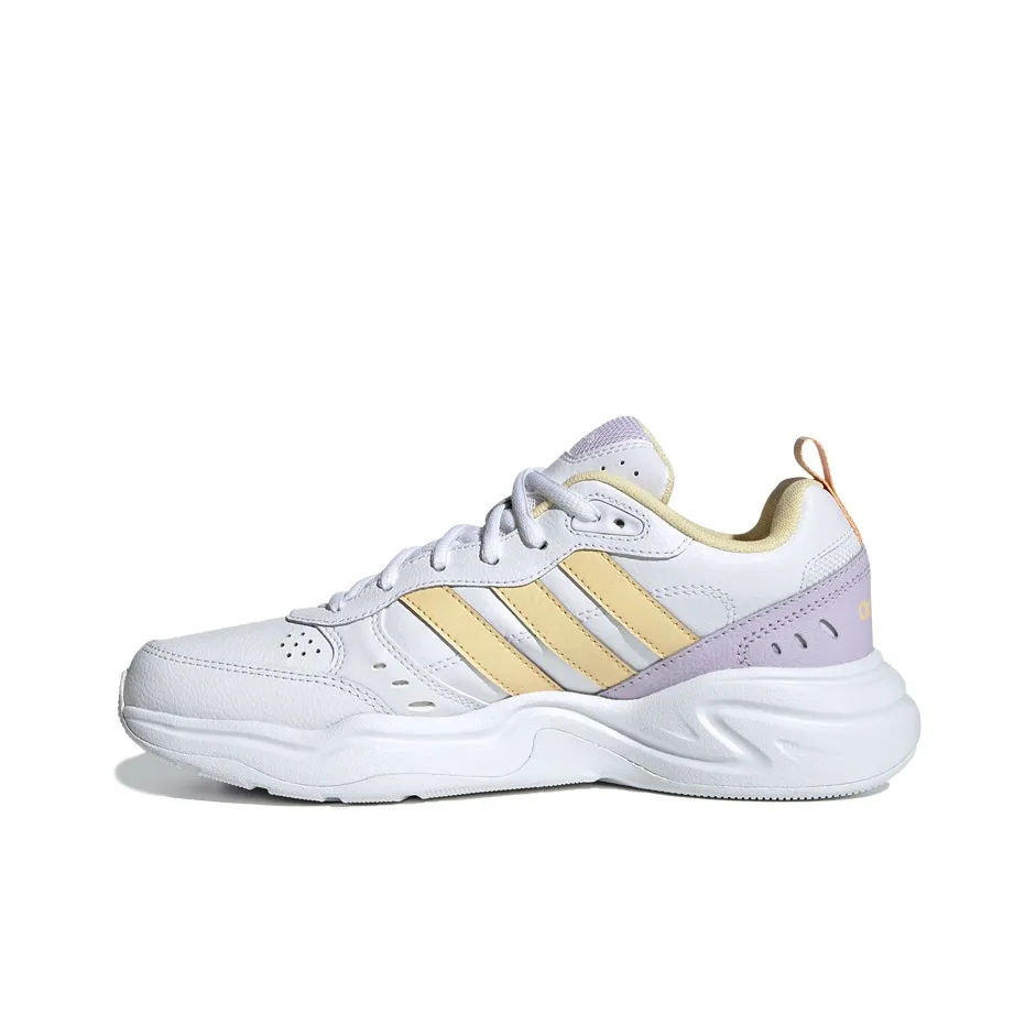 Adidas Neo Strutter   White/Purple/Yellow Women's