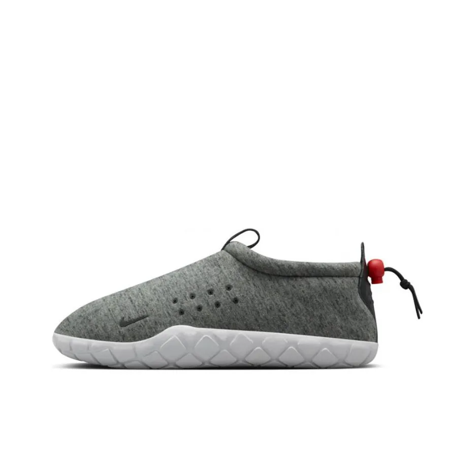Nike Air Moc Shock Absorbers Slip-resistant Low Top Повседневная обувь Мужская Фотиния Серый