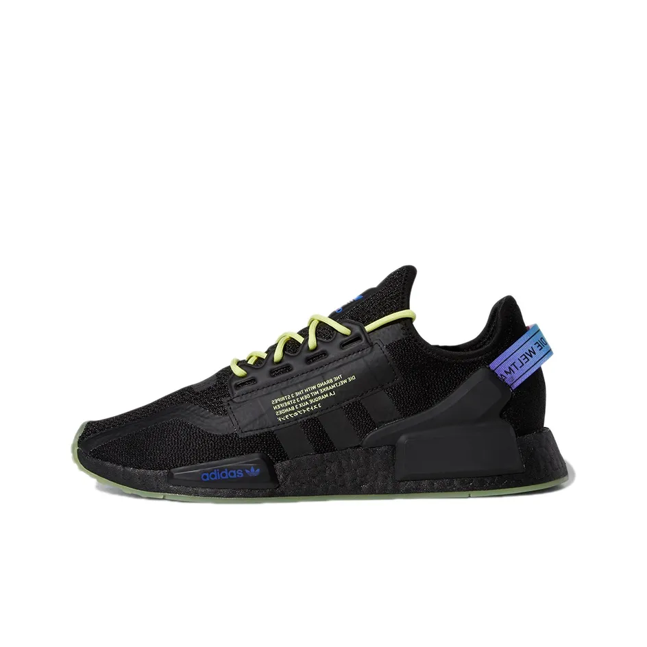 Adidas Nmd R1 V2 Script Pulse Yellow